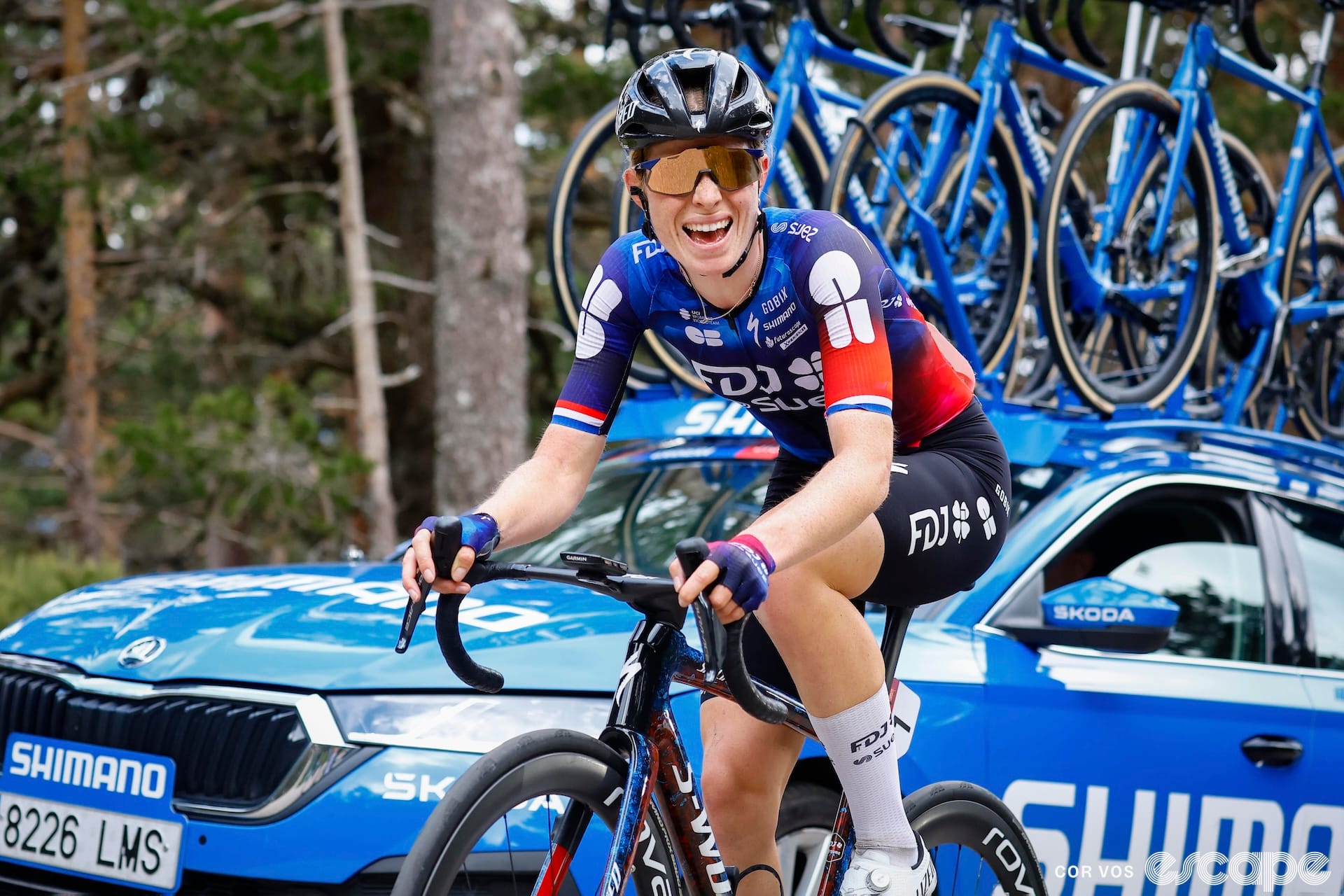 La Vuelta stage 5: Vollering takes stage and race lead on first summit finish