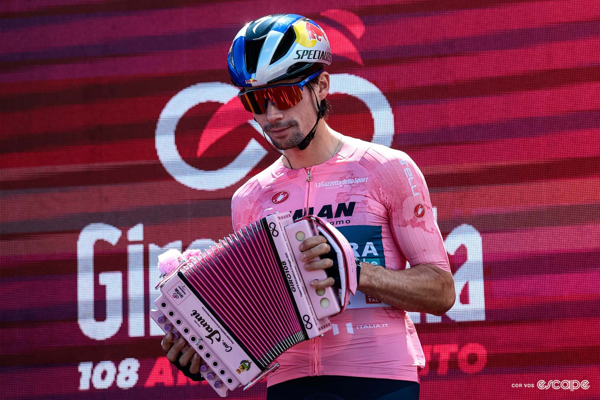 What happens to cycling's weird podium prizes?