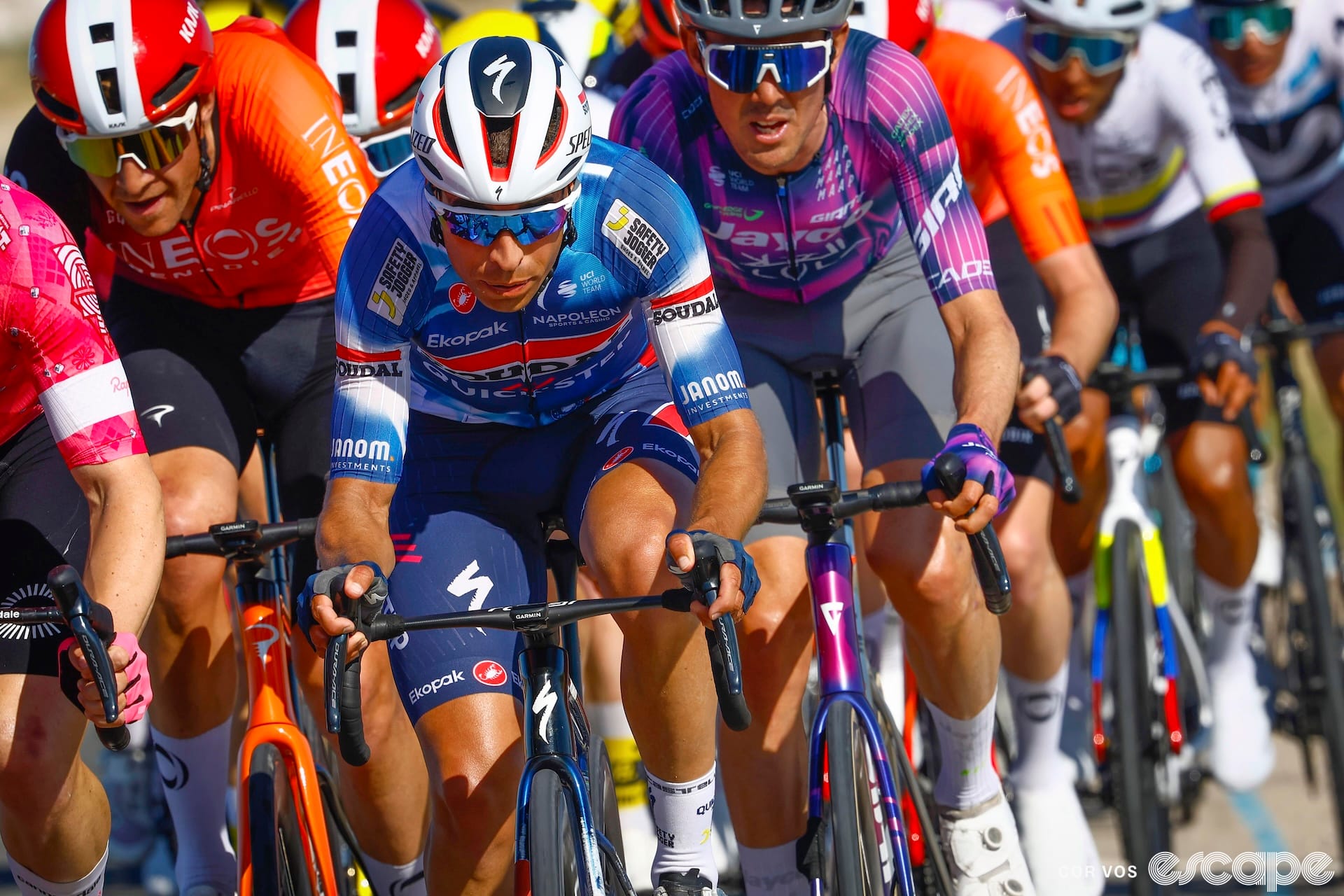 Mikel Landa crashes out of the Giro d'Italia on stage 1