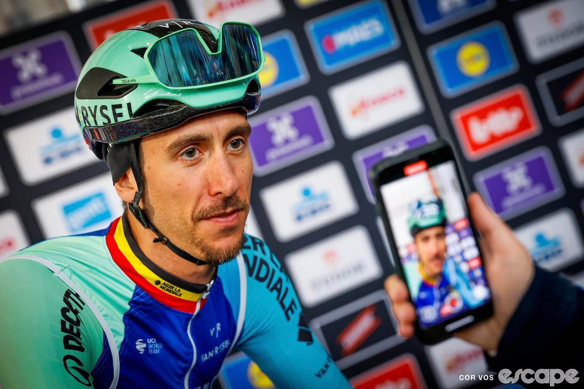 The UCI Ethics Commission is investigating De Bondt's work for Carapaz at the Giro