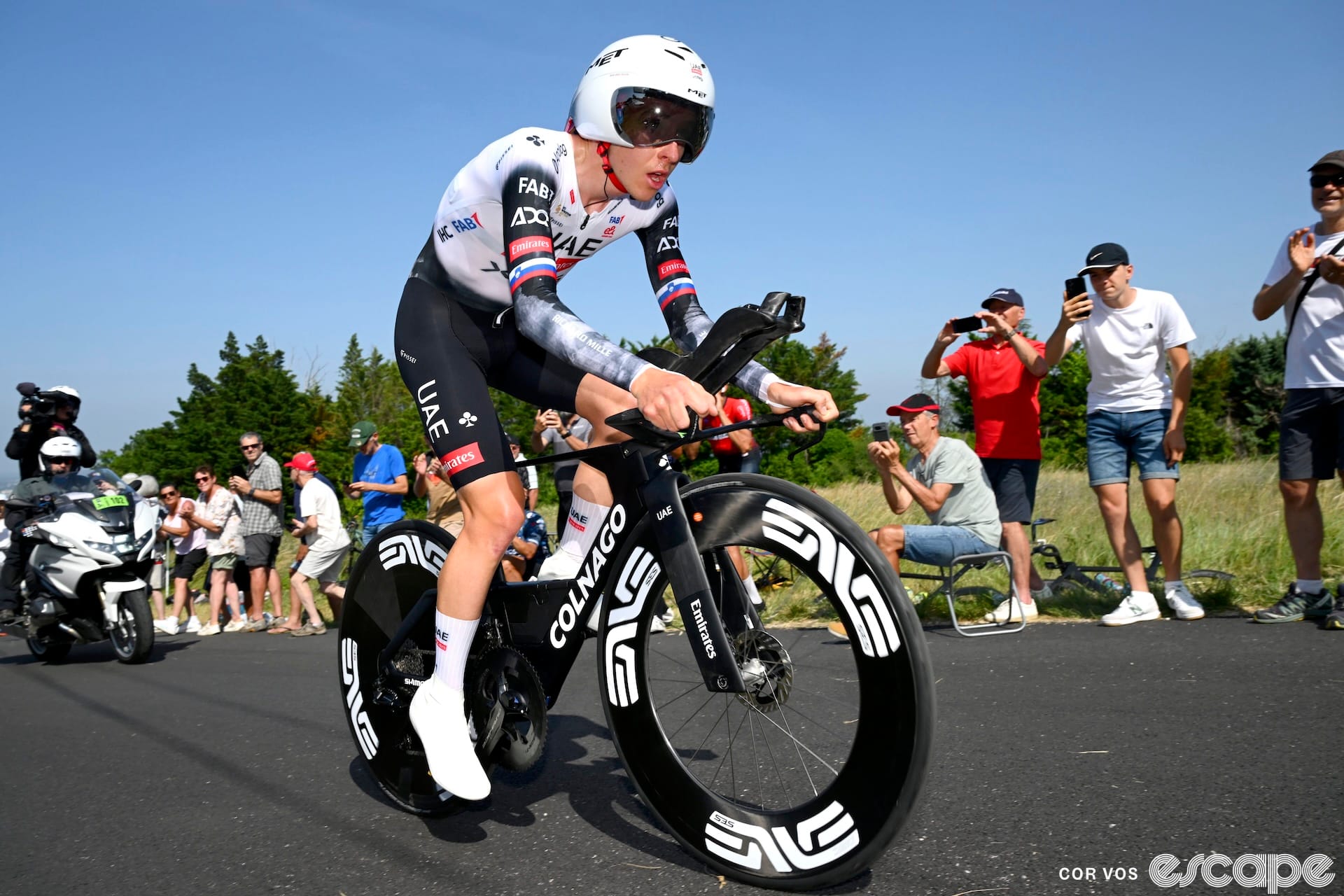 Pogačar found lacking in Dauphiné time trial