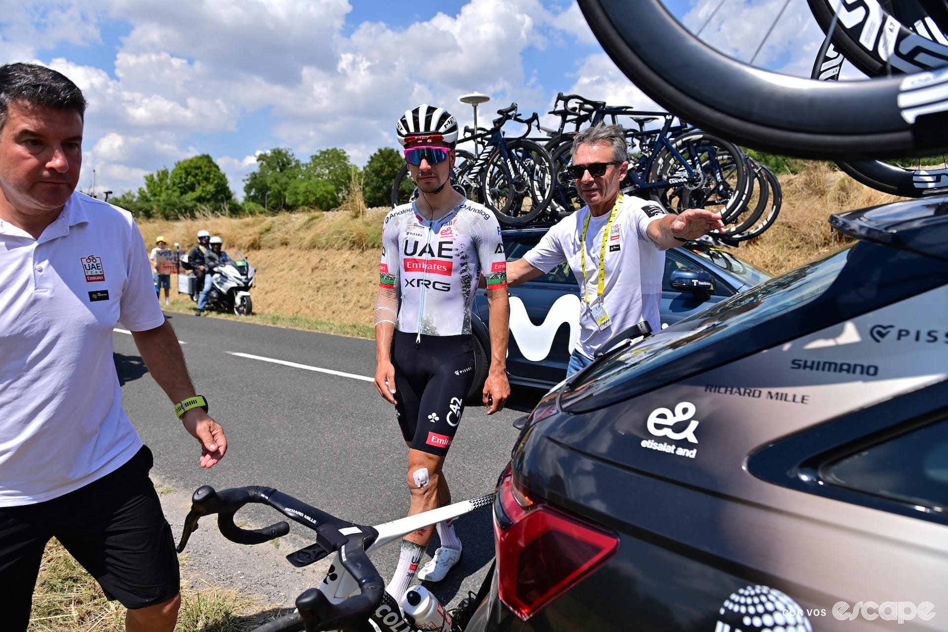 Almeida abandons the Tour two days after nasty stage 7 crash