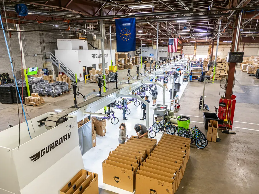 Guardian bikes factory.