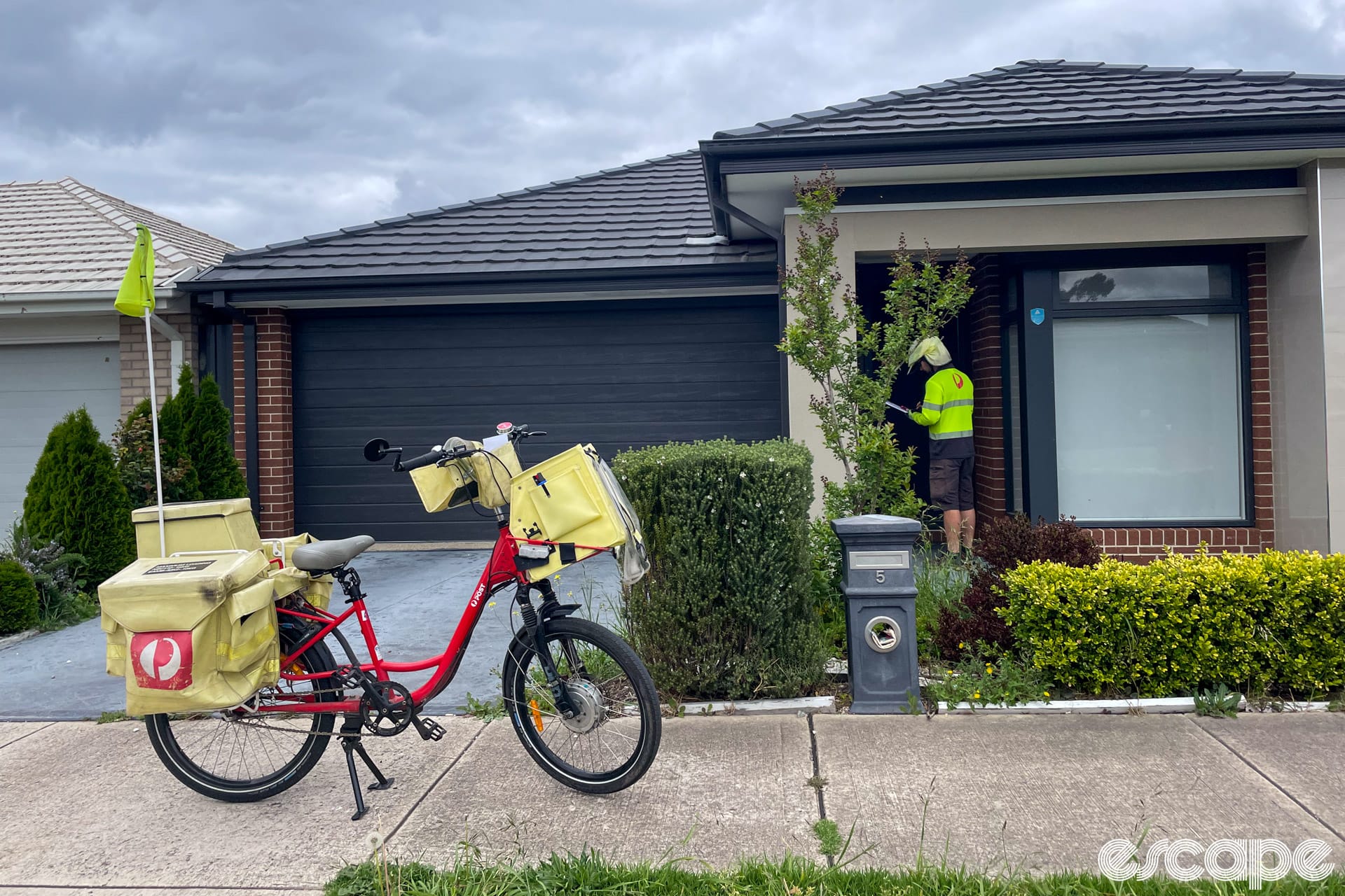 A day in the life of a postal delivery rider