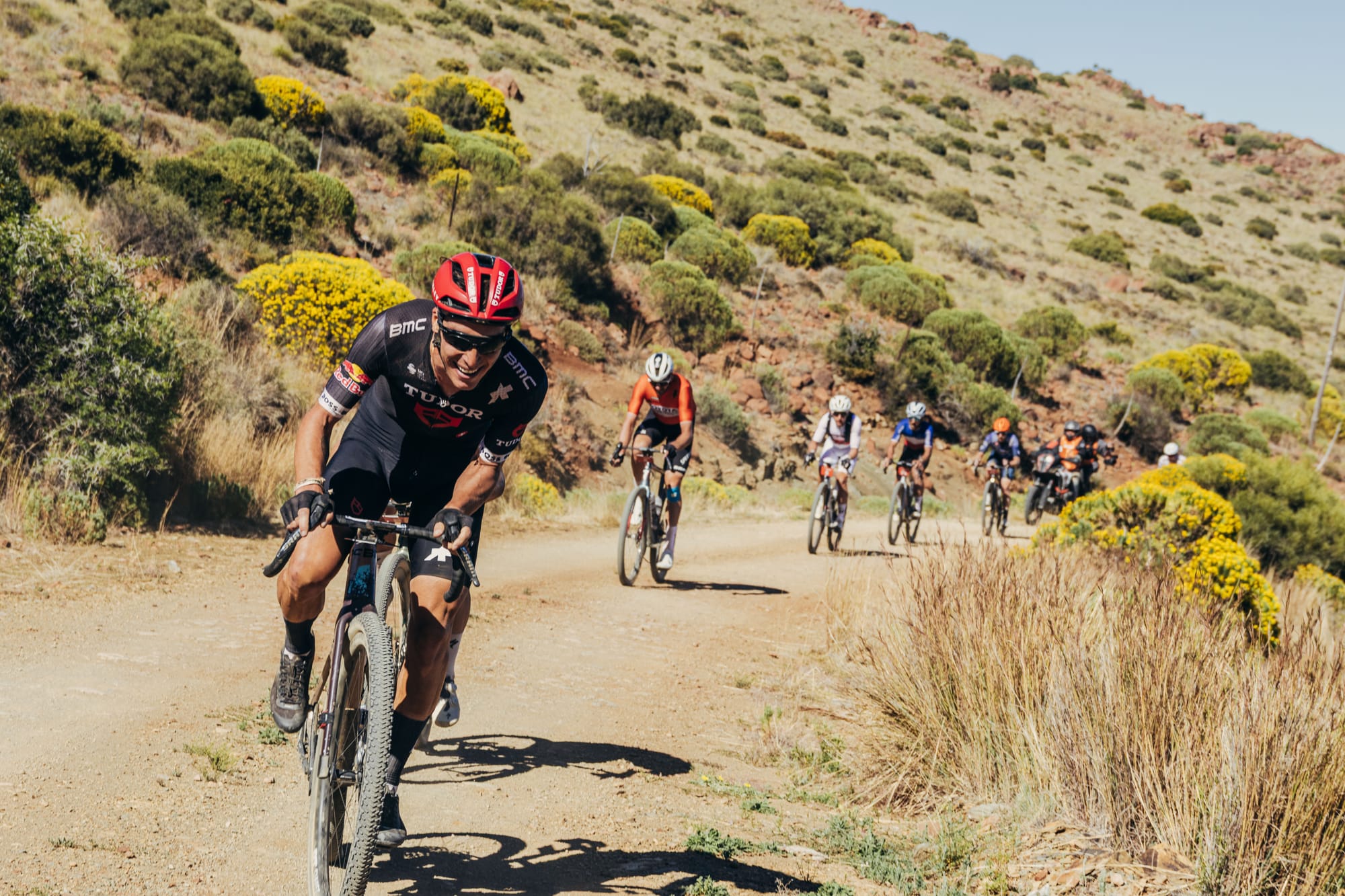 Pellaud and Stephens keep it interesting with Gravel Burn stage 3 wins