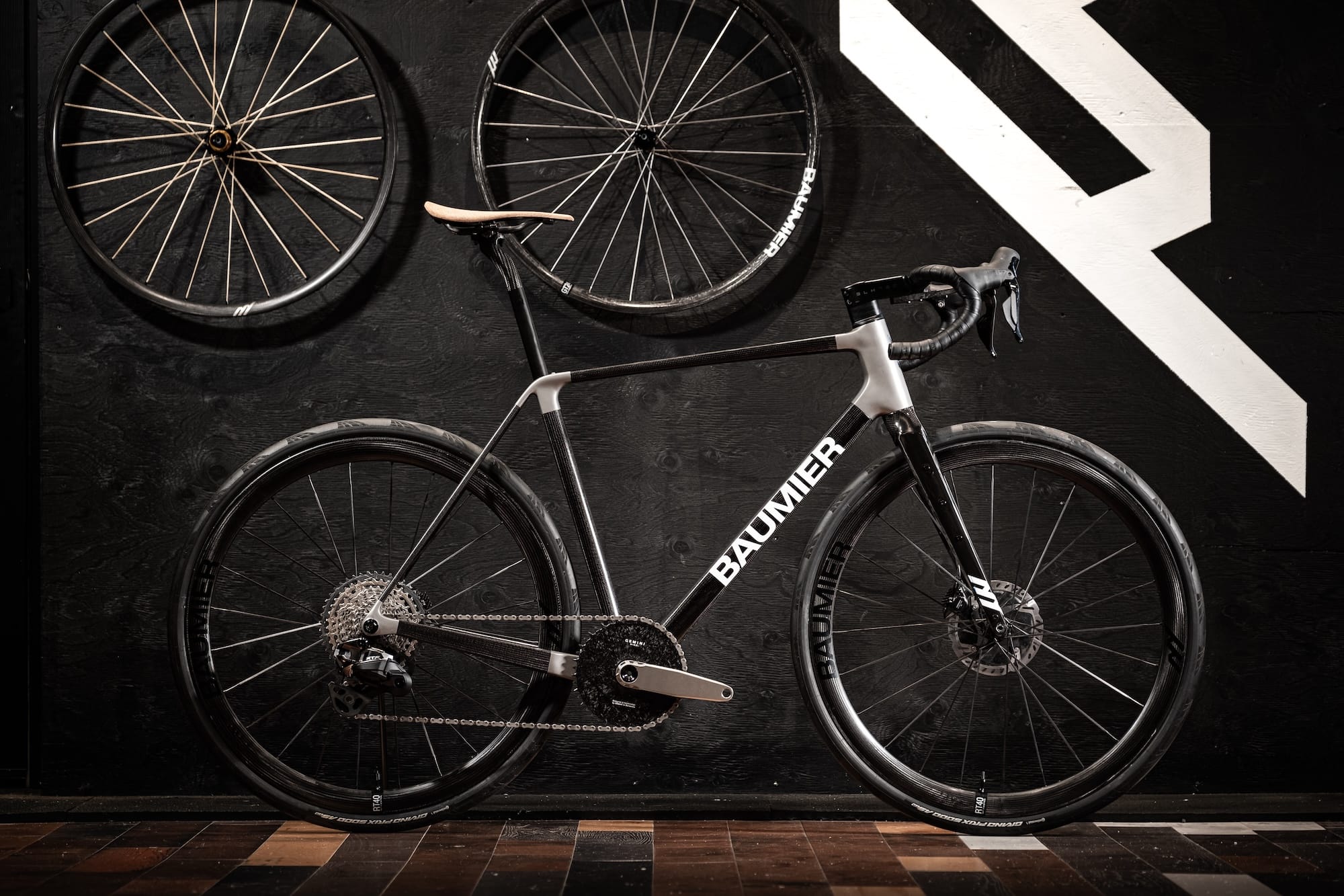 The Baumier B01 is a Canadian-made 3D-printed titanium and carbon all-road bike