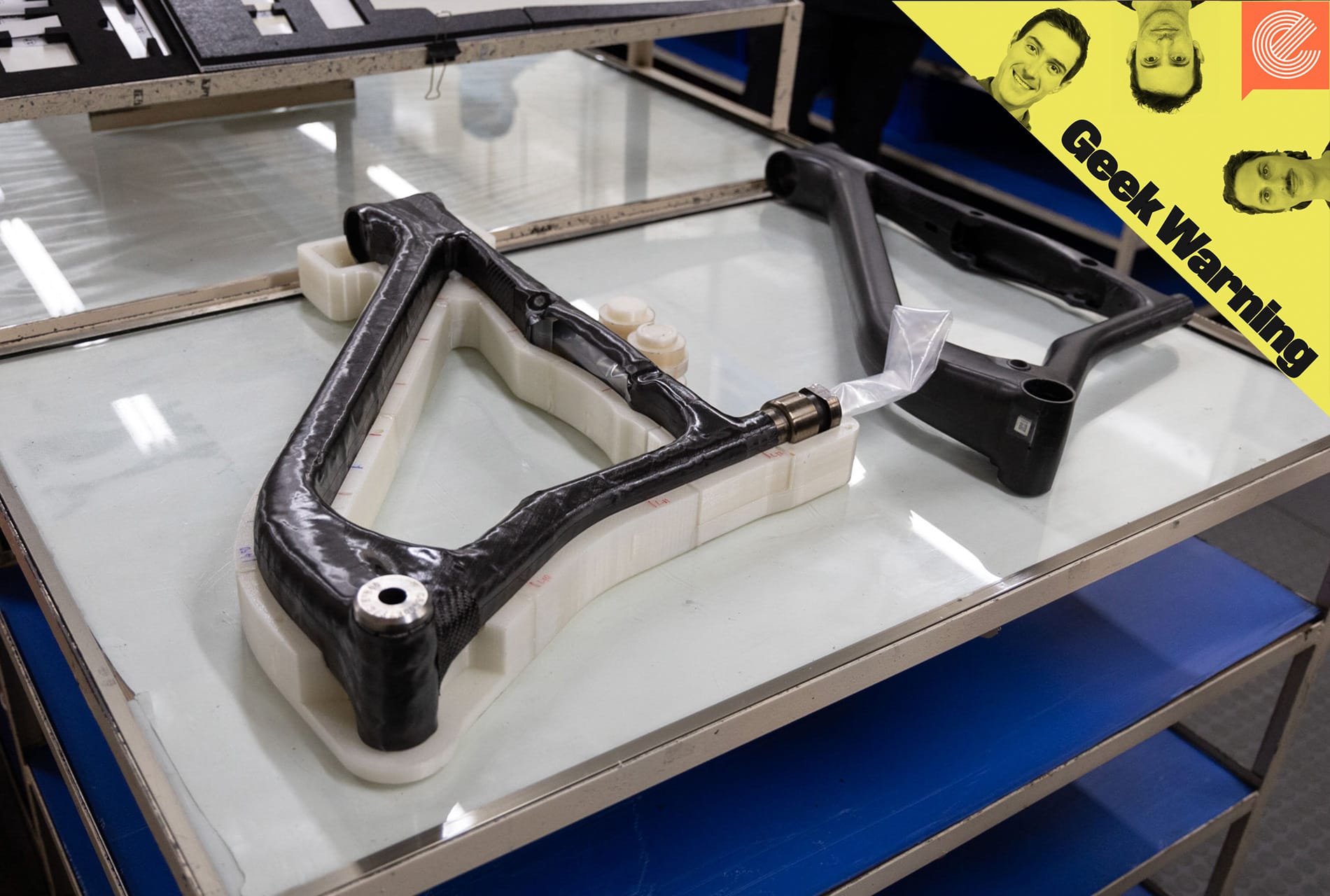 Geek Warning: Top-end frames on mid-level bikes