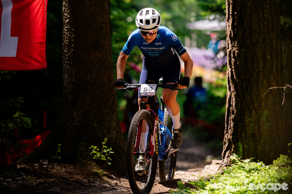 Mona Mitterwallner’s balancing act: Between road, dirt, and the demands of doing it all