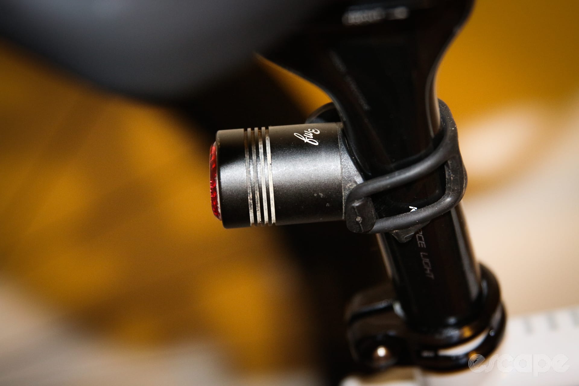 fwe light on seatpost