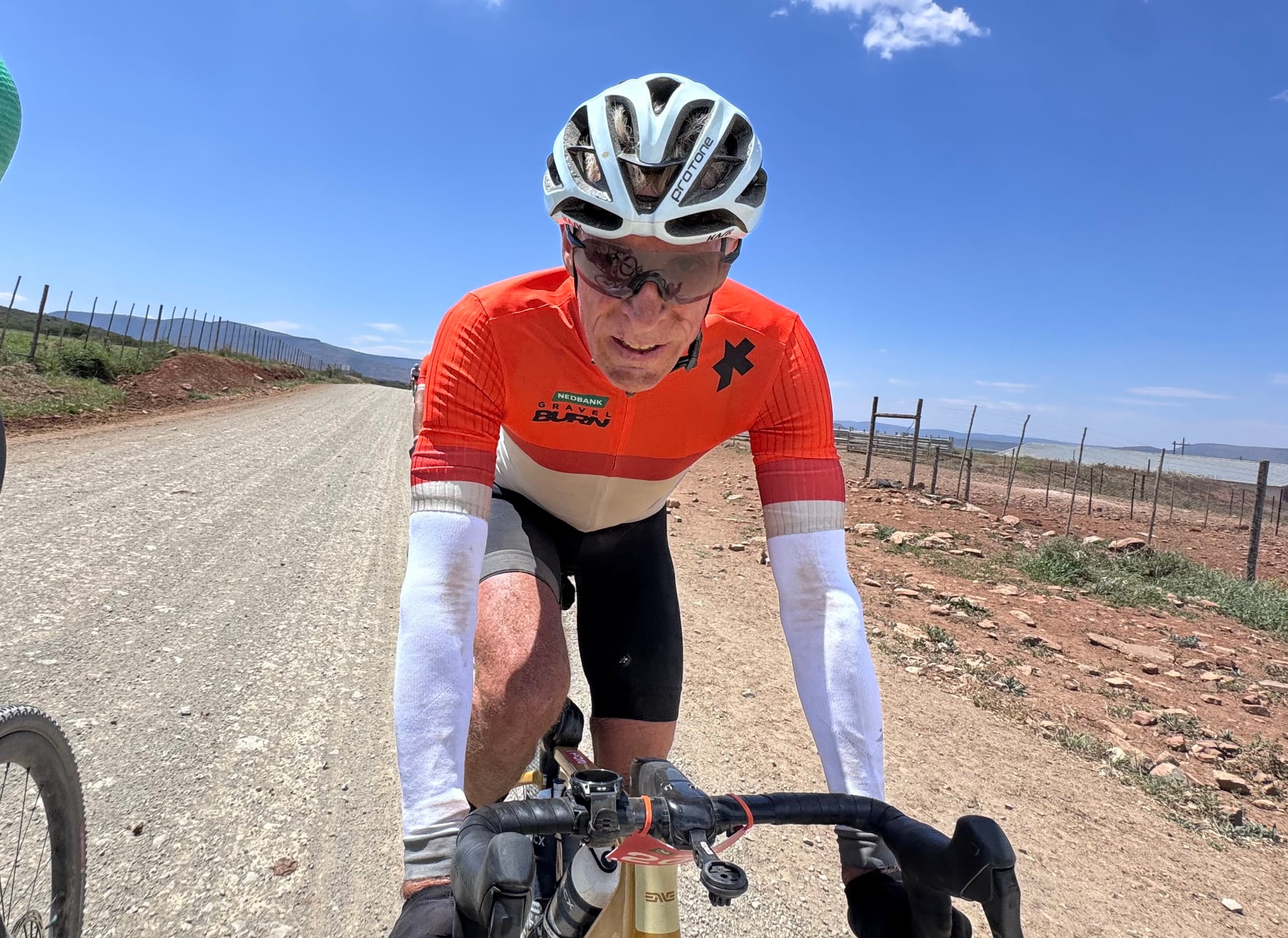 The 70-year-old who beat 75% of the Gravel Burn field