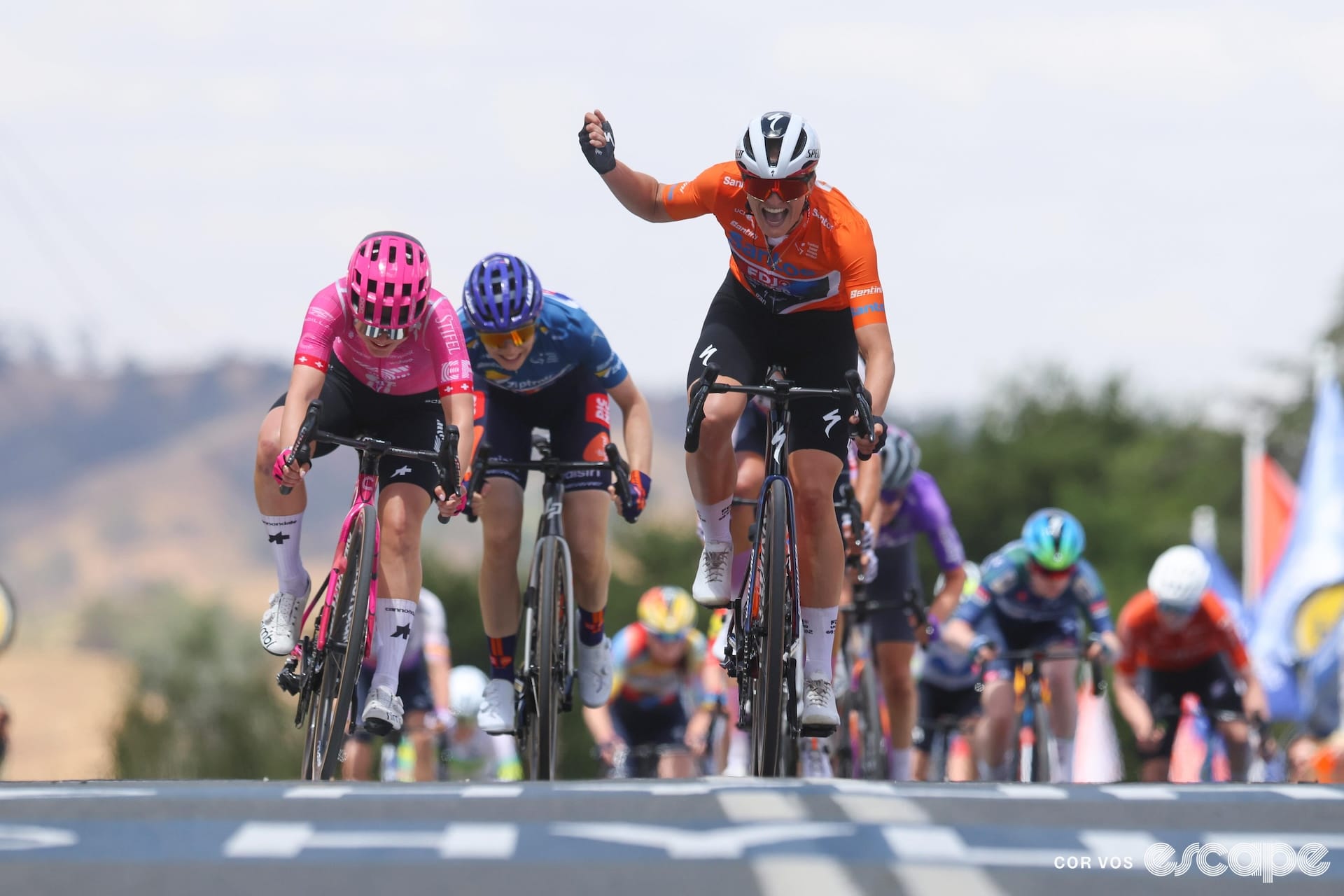 Tour Down Under: Wollaston doubles up in an Adelaide Hills scorcher