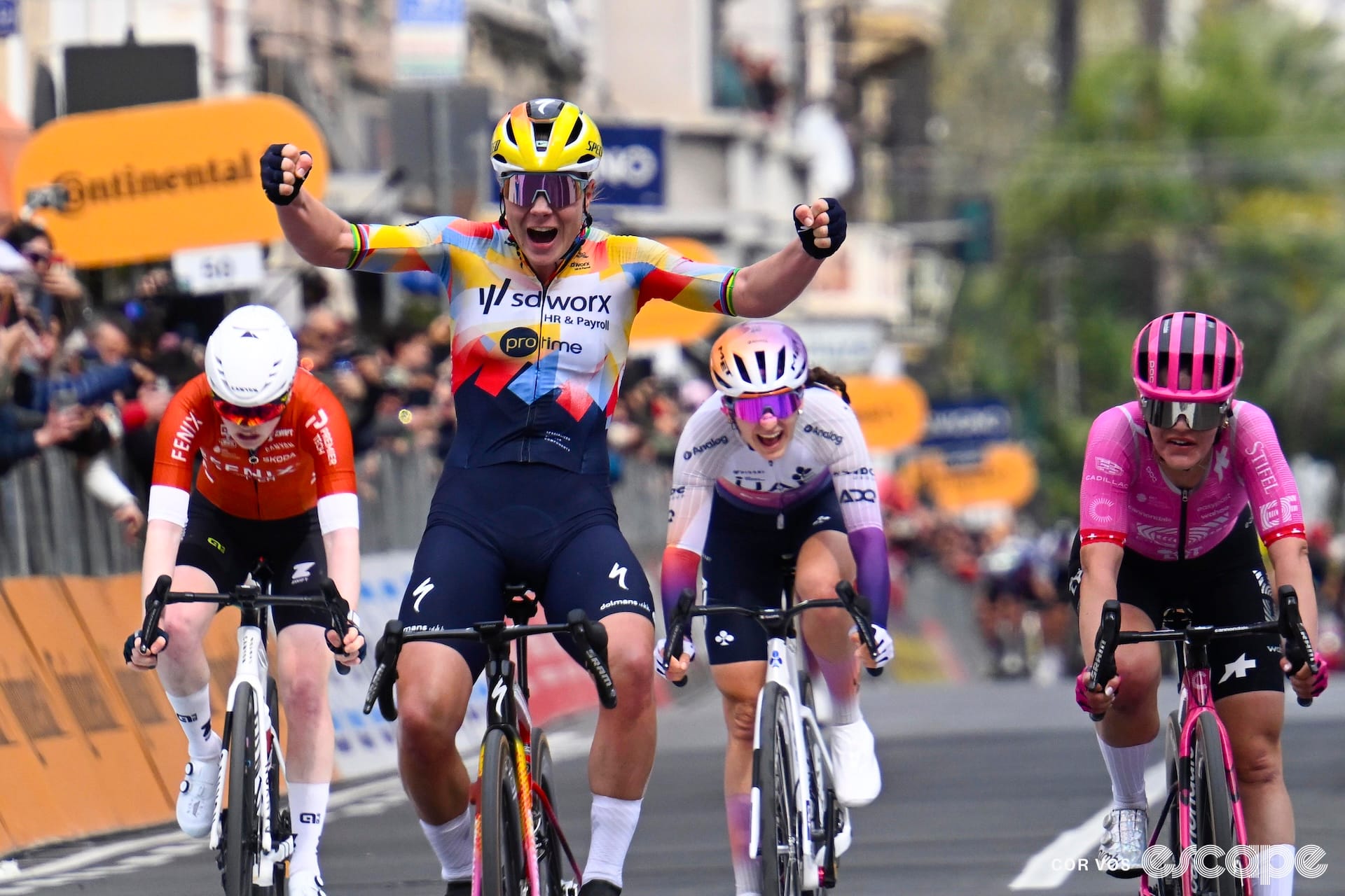 Lotte Kopecky is back on top at Milan-San Remo