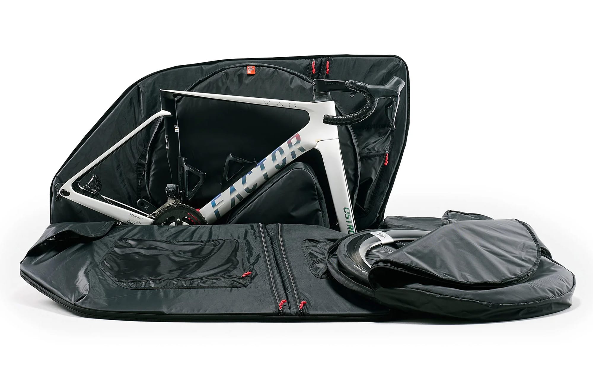 Post Carry Co’s Loomer is a handlebar-on travel case