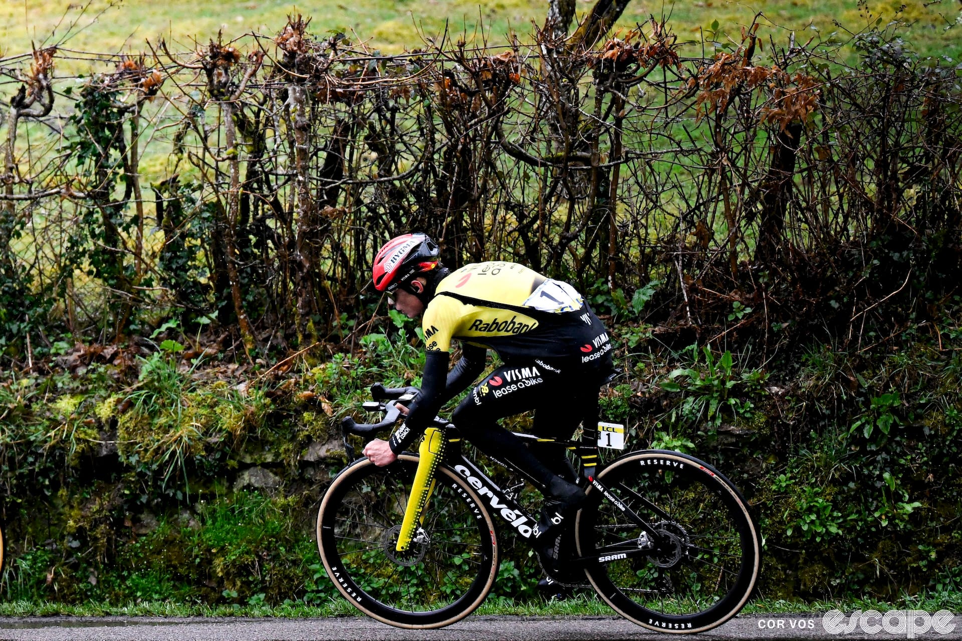 A dramatic day at Paris-Nice: Ayuso crashes out, Vingegaard takes the lead