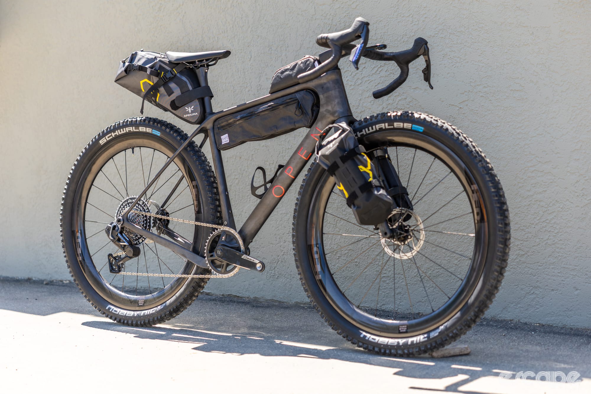 The Open WI.DE 2.0 gravel bike can fit 29x2.6" tires