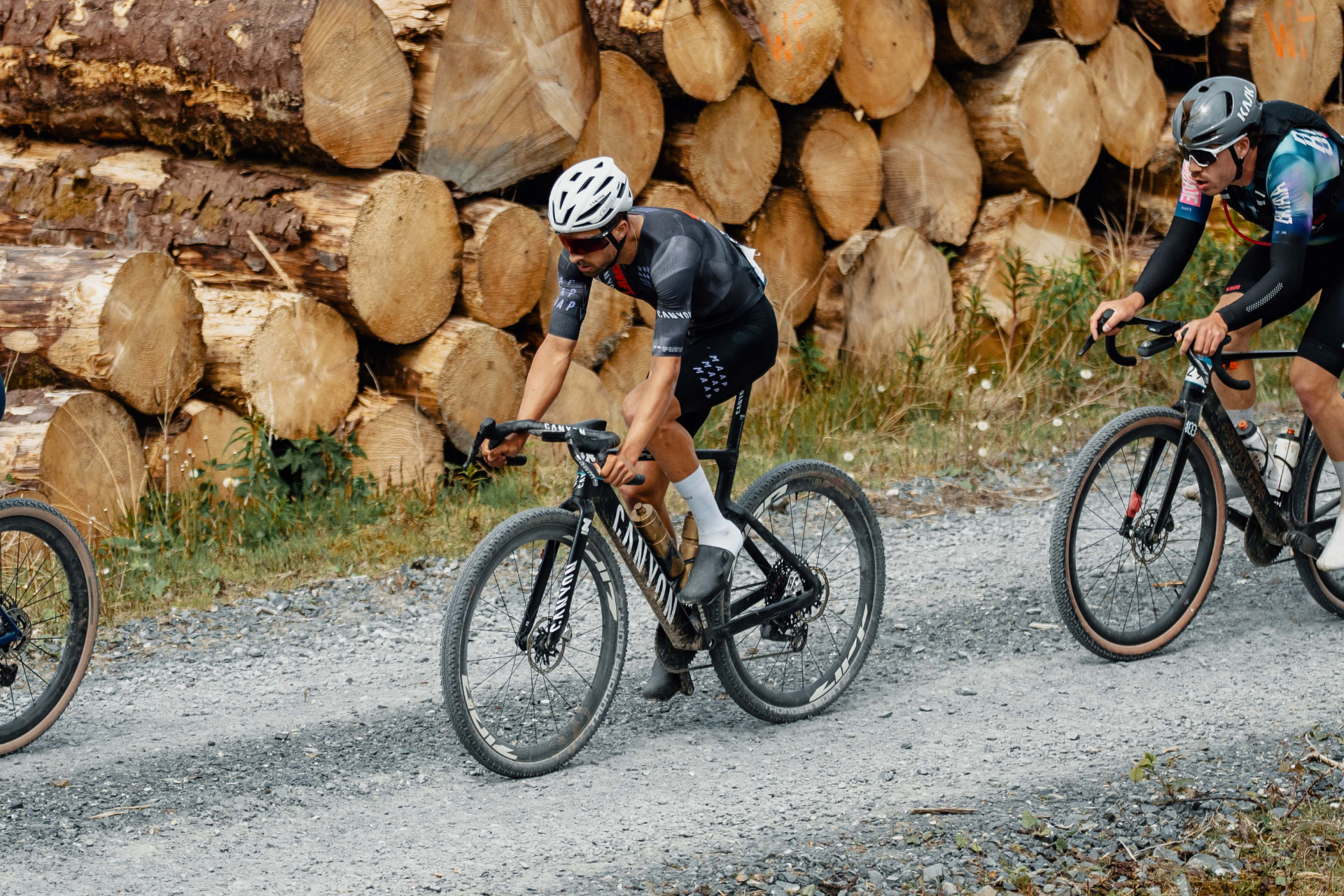 Canyon teases new aero-focused gravel bike under Freddy Ovett at the Gralloch