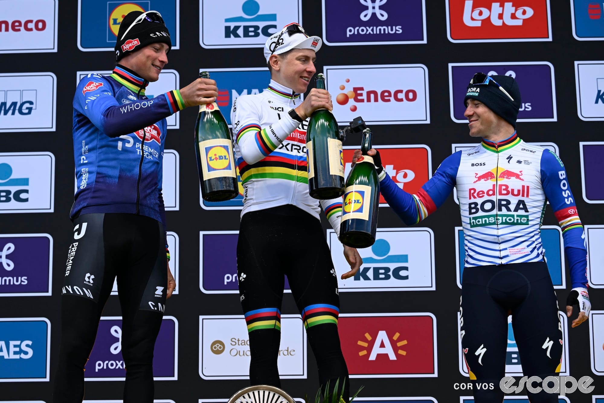 Big earners Van der Poel, Pogacar, and Evenepoel