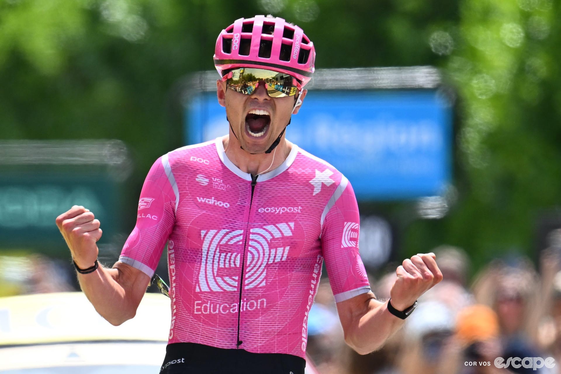 Baudin wins Tour Auvergne stage 1, as Tour GC hopefuls find mixed fortunes in flat-out finale