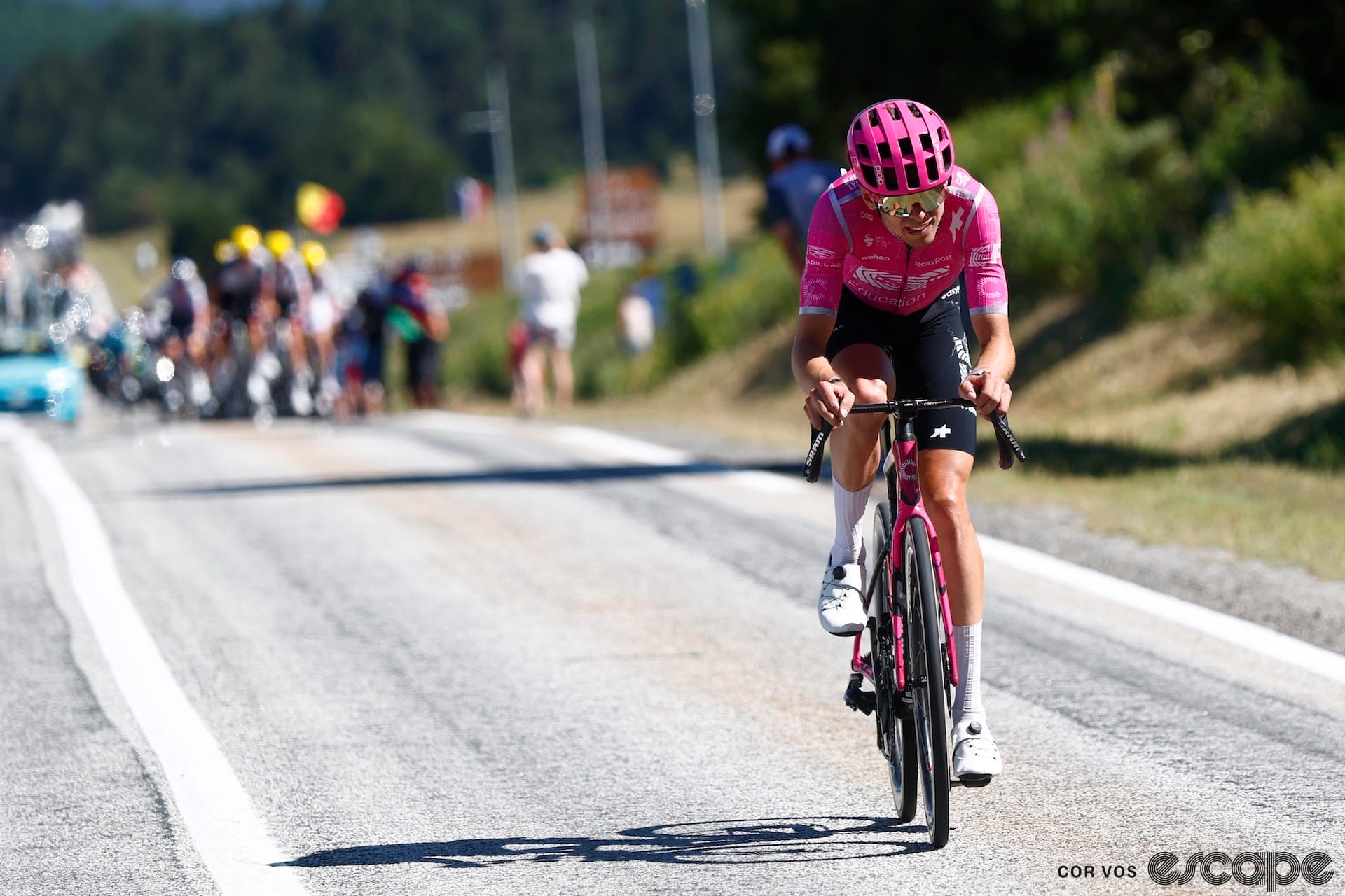 Maybe Alex Baudin shouldn't have believed in his chances on stage 3, but we're glad he did