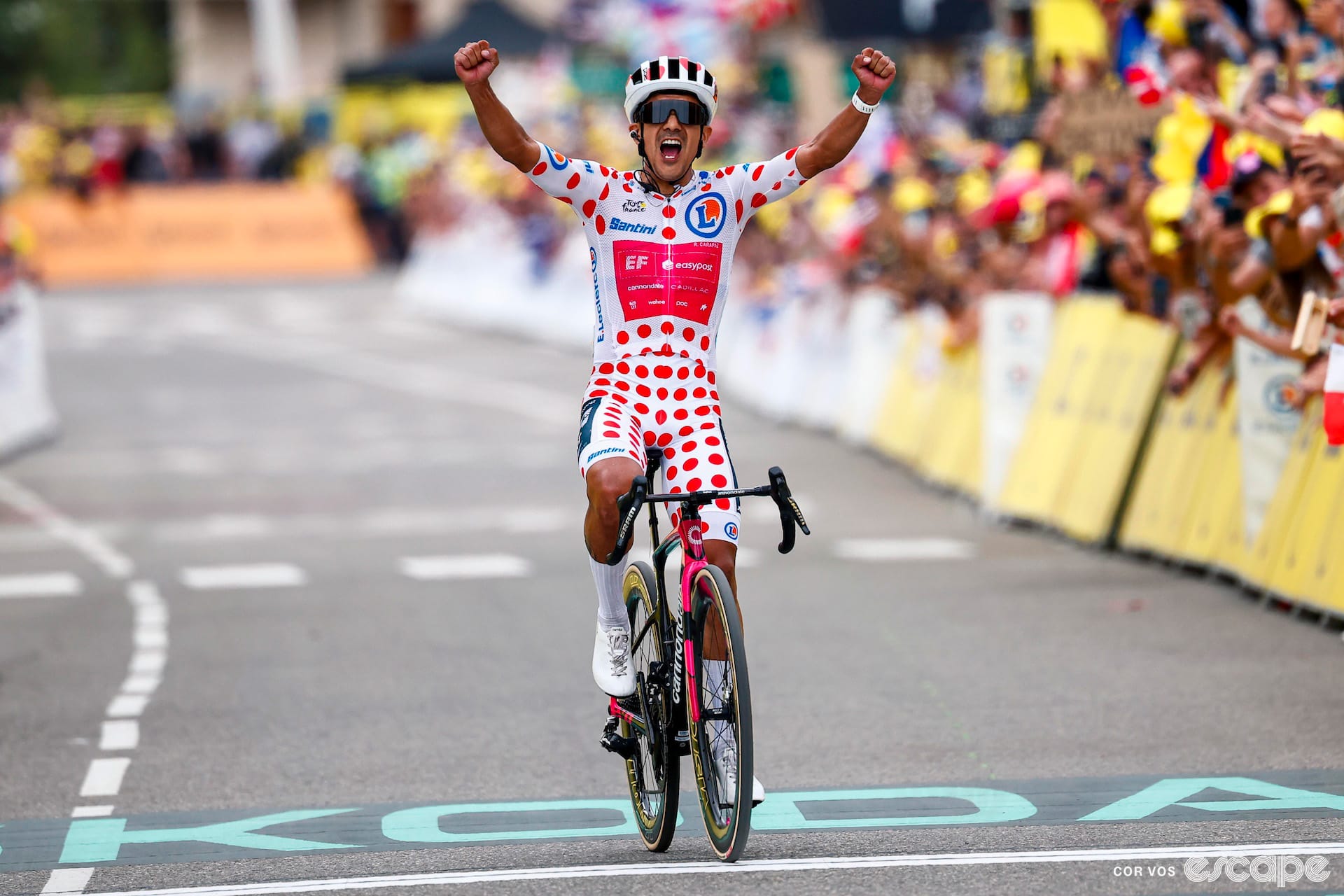 Tour stage 20: Carapaz takes revenge on Alpe d'Huez after attritional Queen Stage