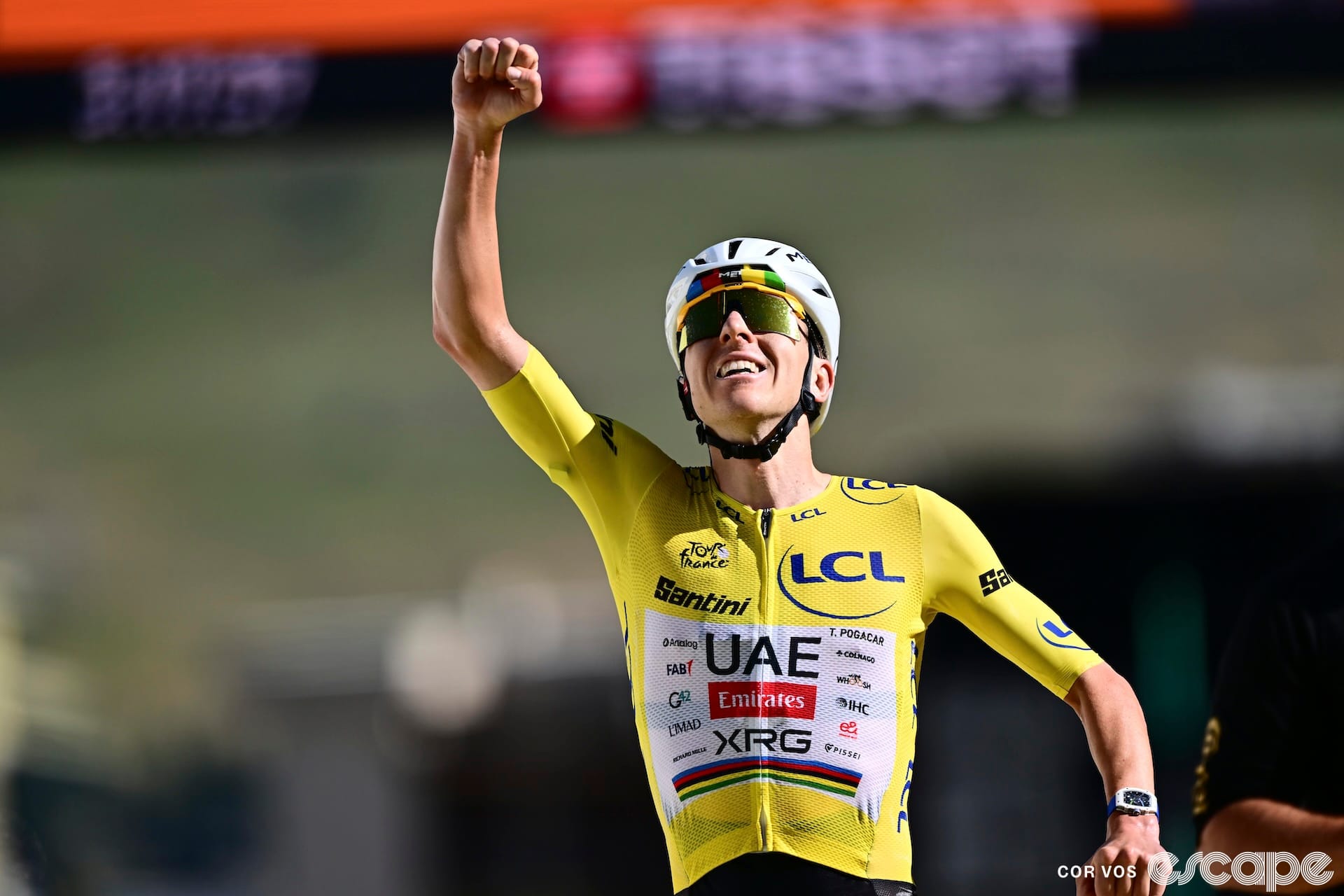Pogačar soars up the Alpe d'Huez to win stage 19 of the Tour de France