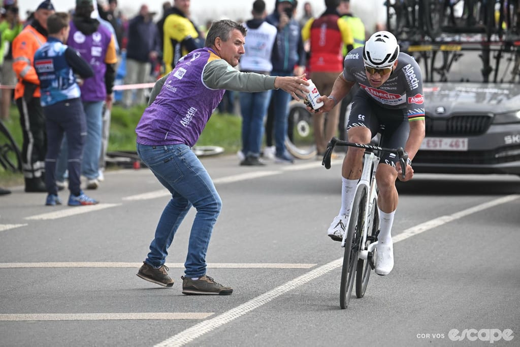 Your stomach can't handle Mathieu van der Poel's Roubaix fueling strategy