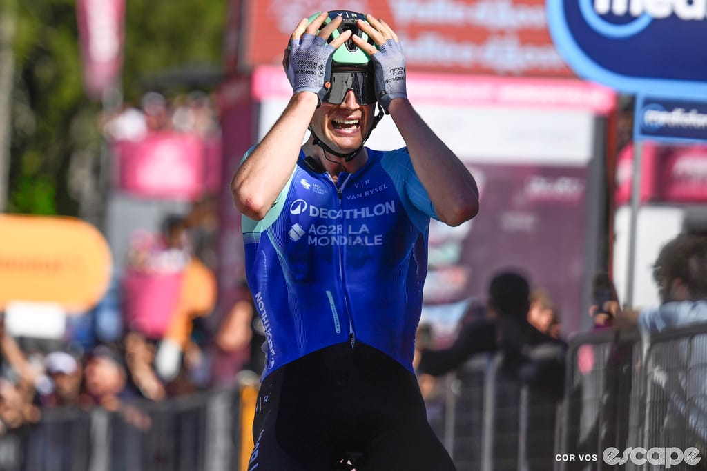Prodhomme takes the biggest win of his career on stage 19 of the Giro d'Italia