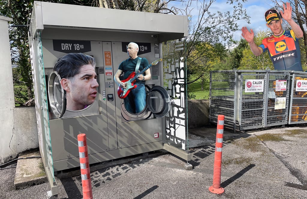 Spin Cycle: Bin caught in the act