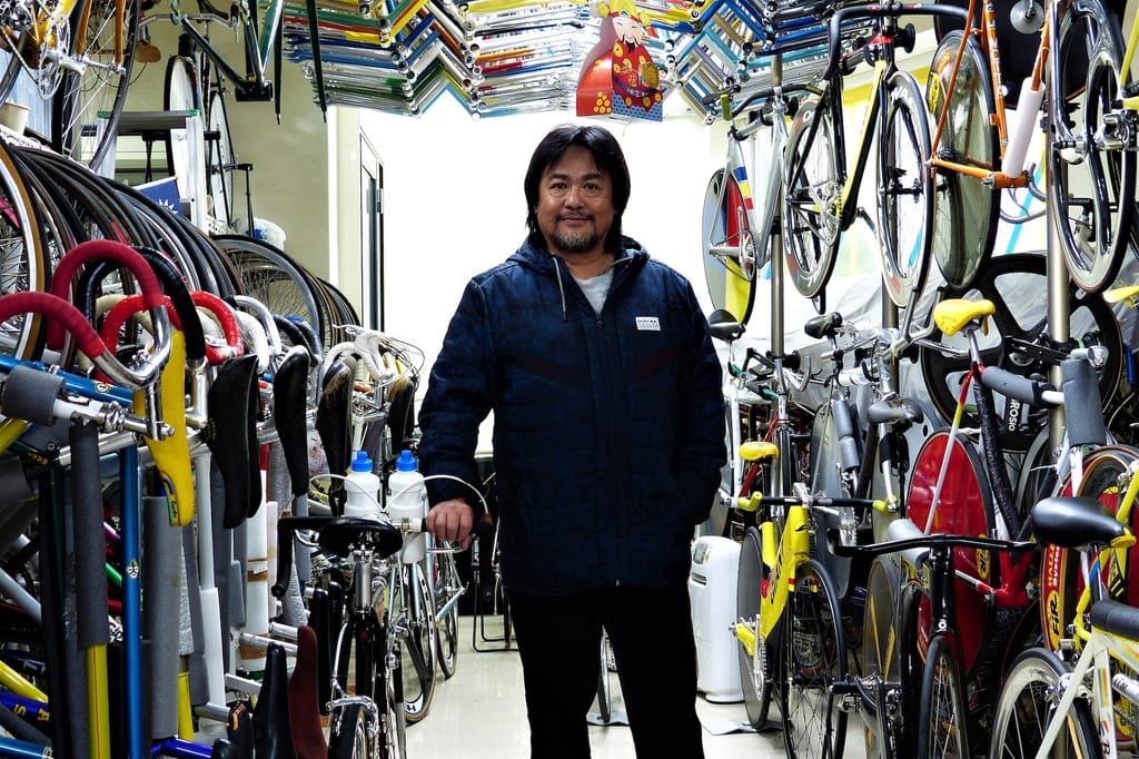 Asahi Chang may own more vintage bikes than anyone alive