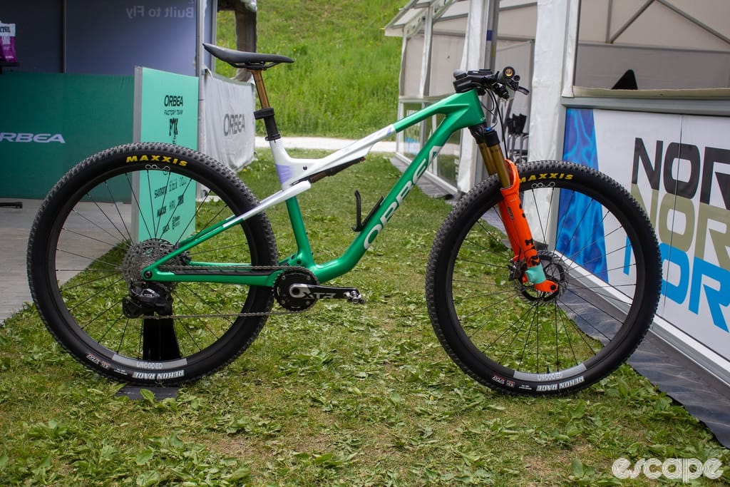 Bike check: Simon Andreassen's custom-tuned Orbea Oiz