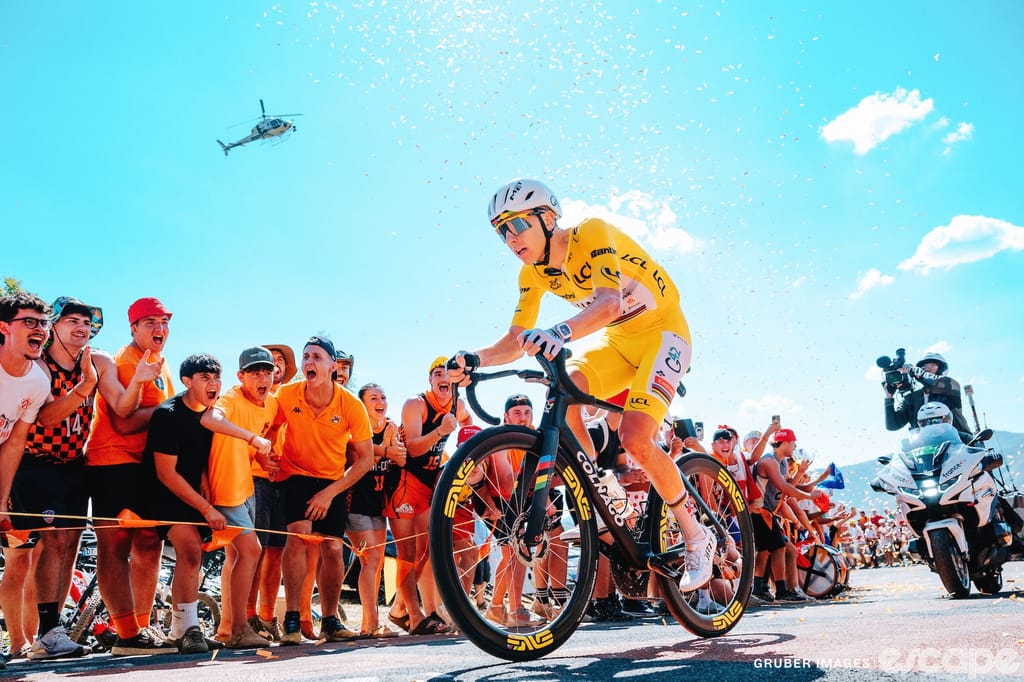 The Tour de France is on fire