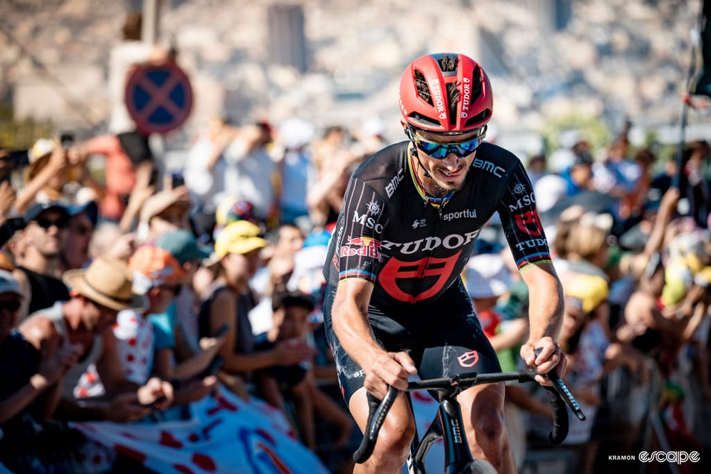 Julian Alaphilippe is raging against the dying of the light