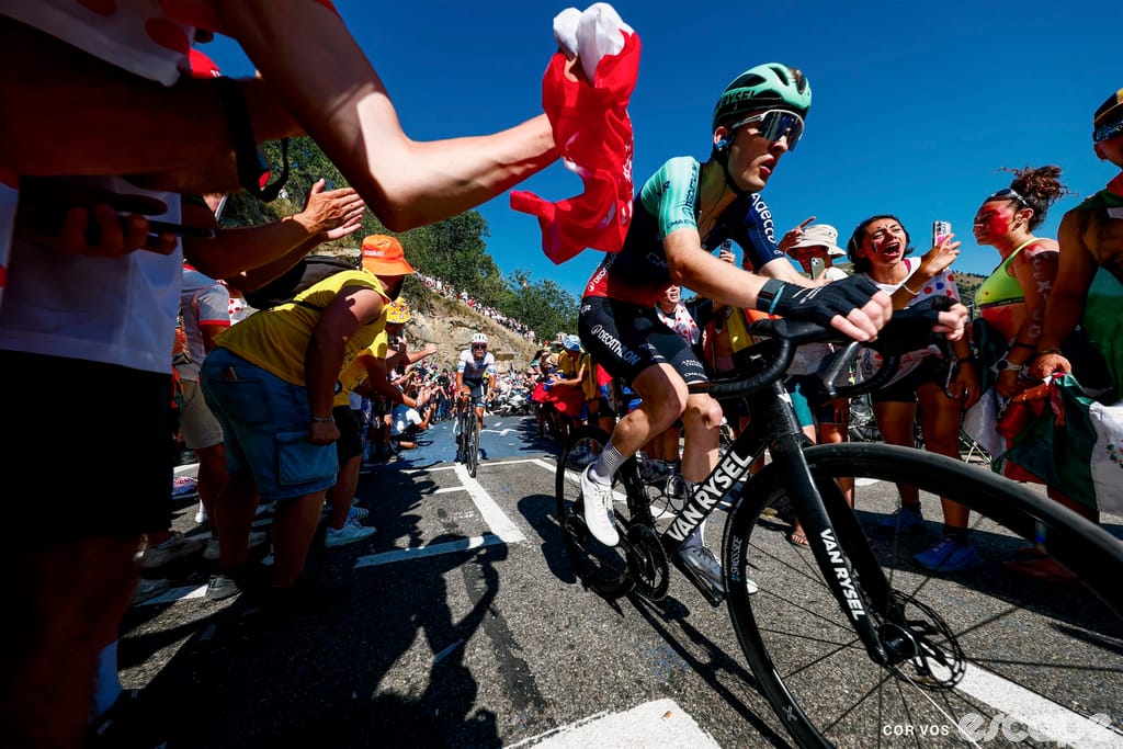 Only 24 seconds separate Tour podium hopefuls Del Toro and Seixas
