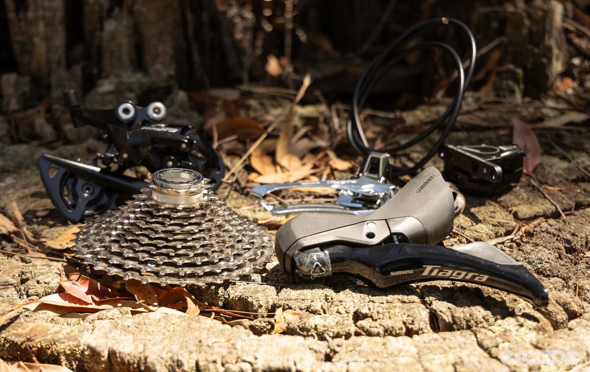 Hands-on: Shimano Tiagra R4000 goes 11-speed with an 11-36T cassette