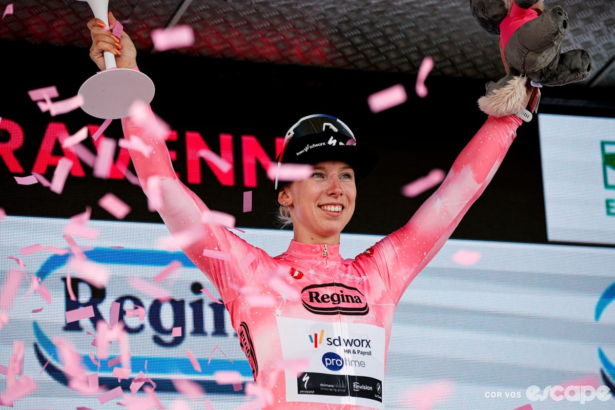 Wiebes disqualified from Giro d'Italia after winning stage 1