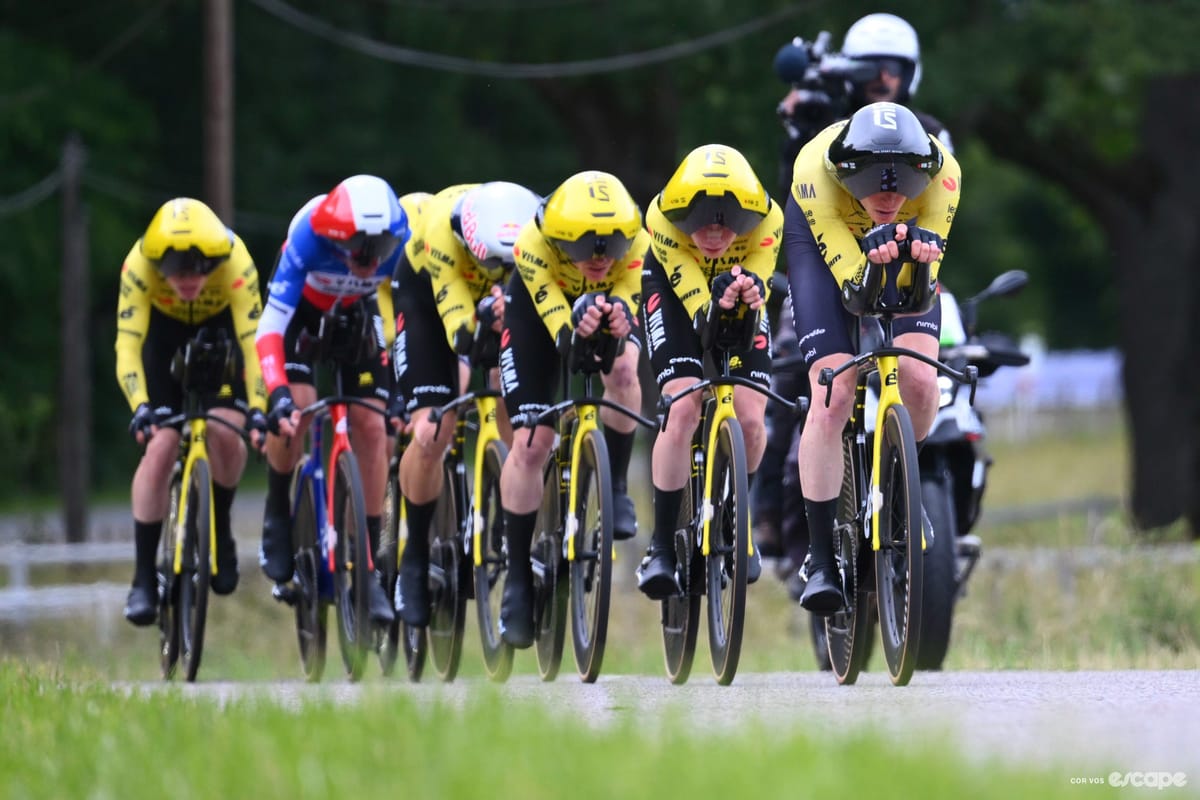 The world’s longest leadout is a modern team time trial