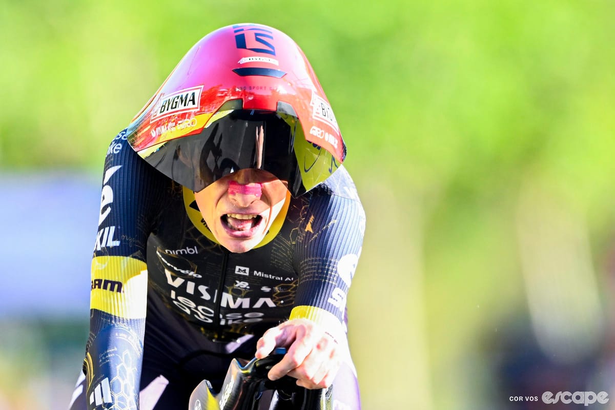 Tour stage 1: Vingegaard draws first blood, taking yellow in Barcelona TTT thriller
