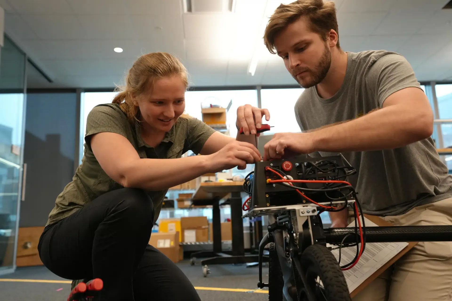 I am a robot on a balance bike and I want to make you proud