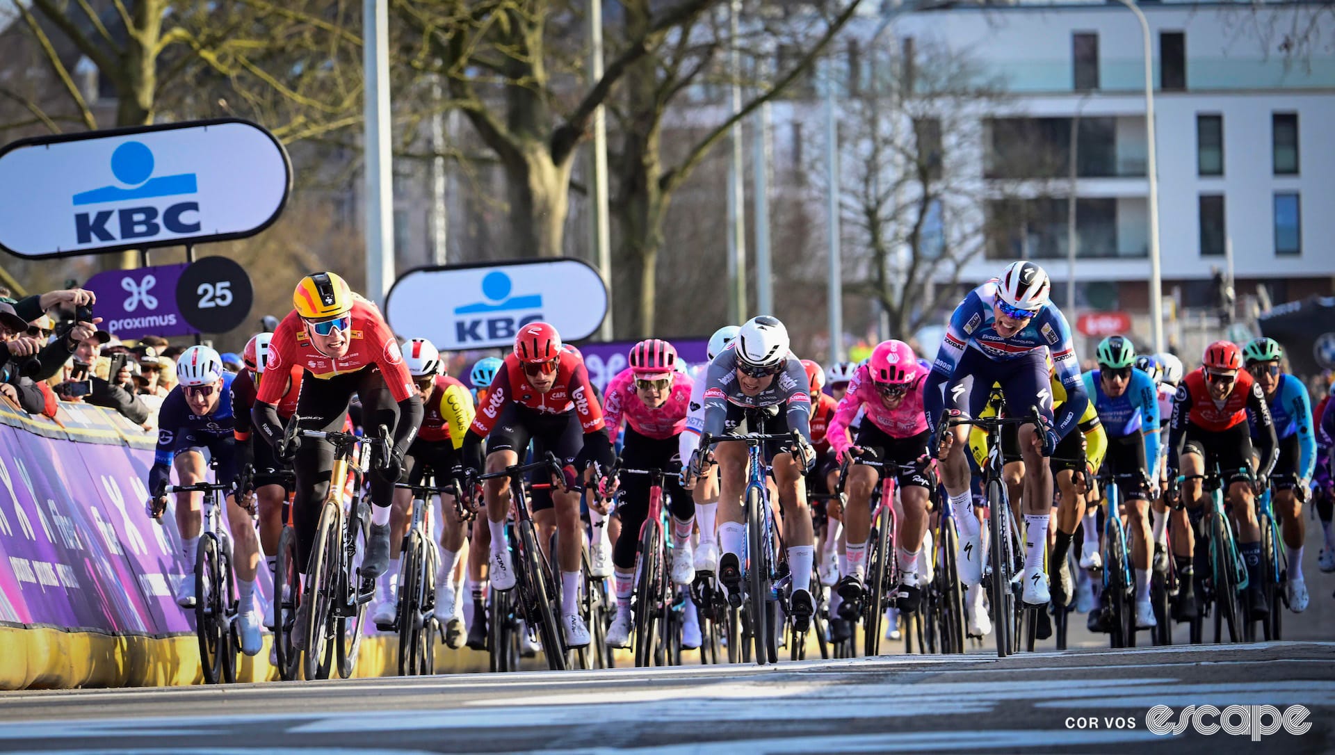 Omloop Nieuwsblad men’s report: Wærenskjold takes ‘biggest win by far’ in unusual mass sprint finale