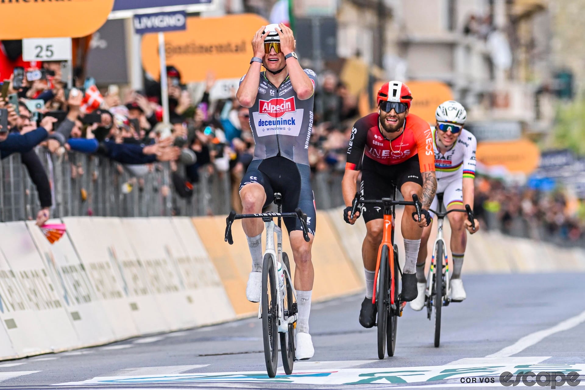 Milan-San Remo: An unshakeable Van der Poel triumphs in a furious finale