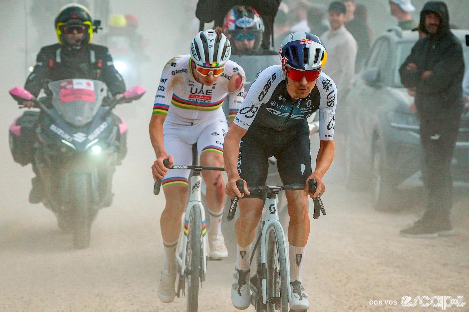 Strade Bianche was 'bittersweet' for Tom Pidcock – but he gave us a race