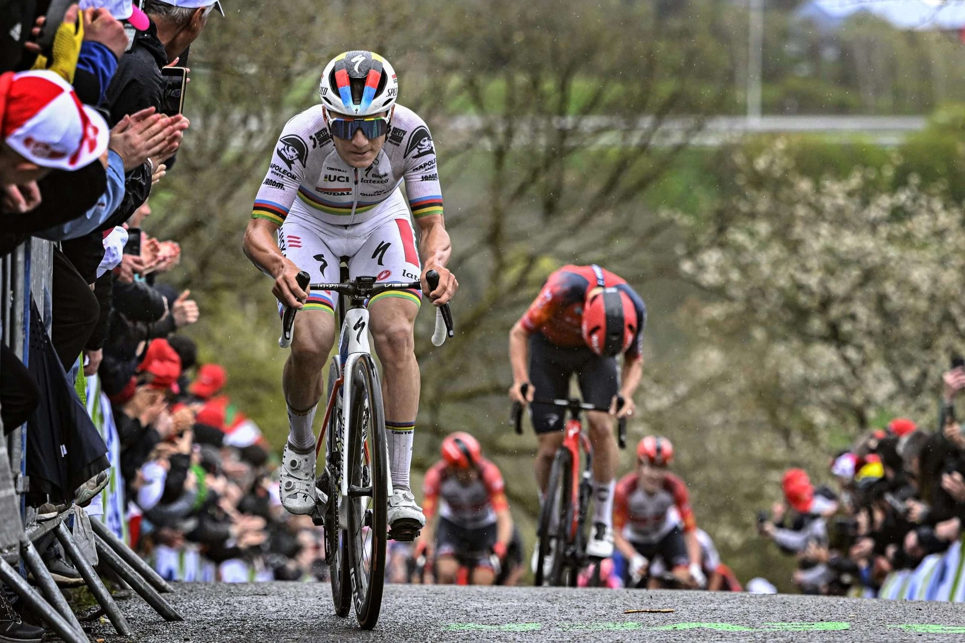 Back-to-back as Evenepoel salvages Soudal’s spring