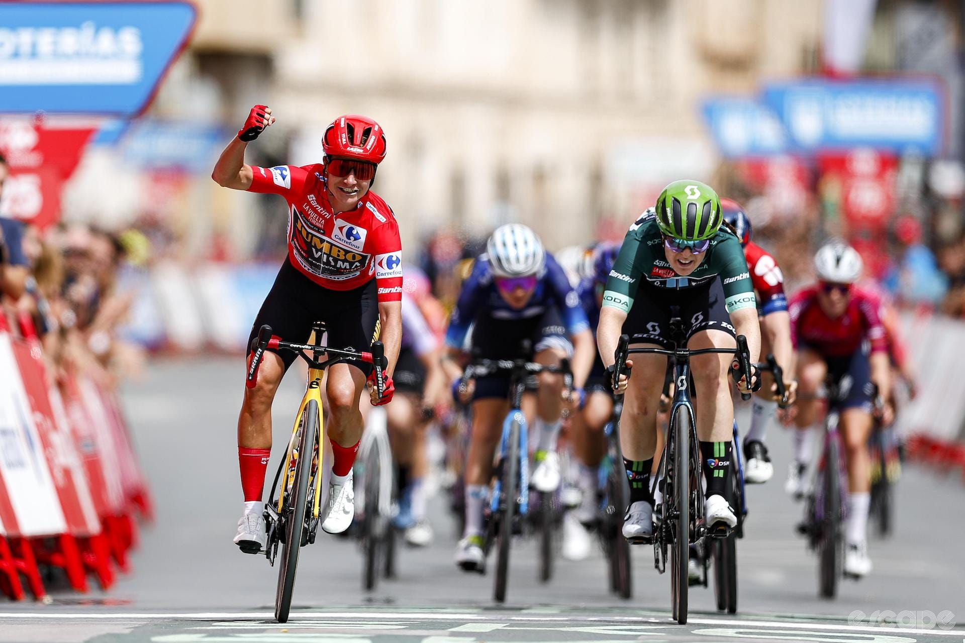 La Vuelta Femenina Stage 3: Crosswinds rock Trek-Segafredo's GC ambition