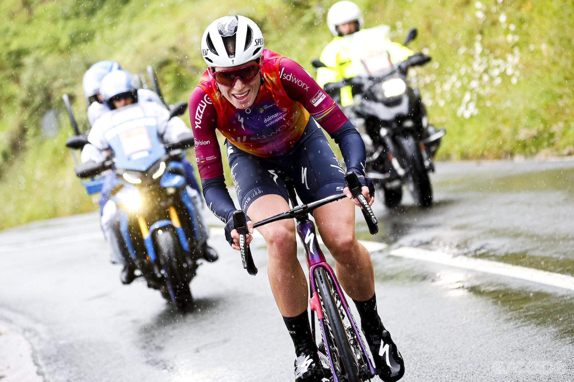 Itzulia Women: Demi Vollering raced that fast just to get stage 1 over with