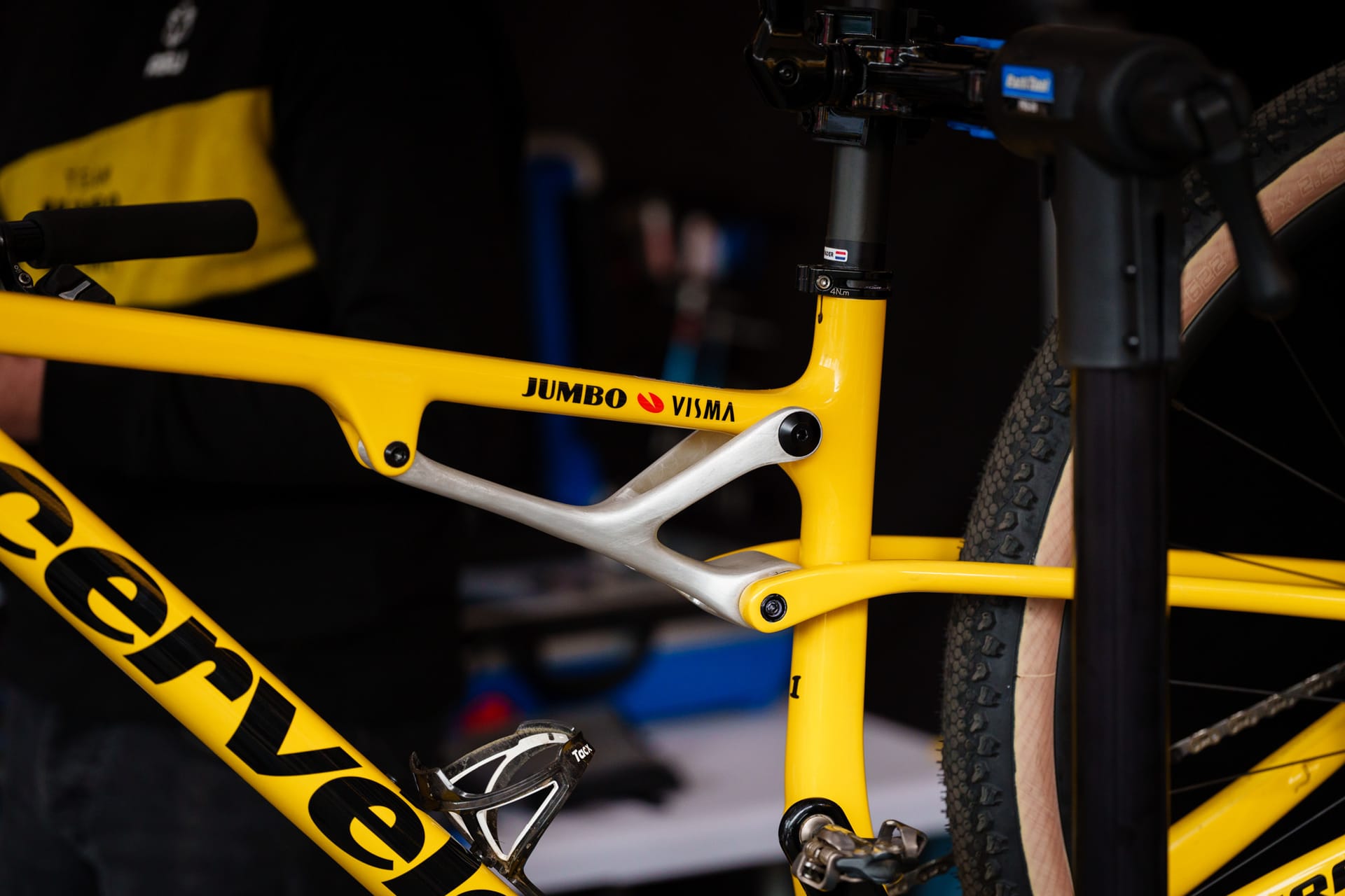 Cervelo turned a full-suspension bike into a no-suspension bike