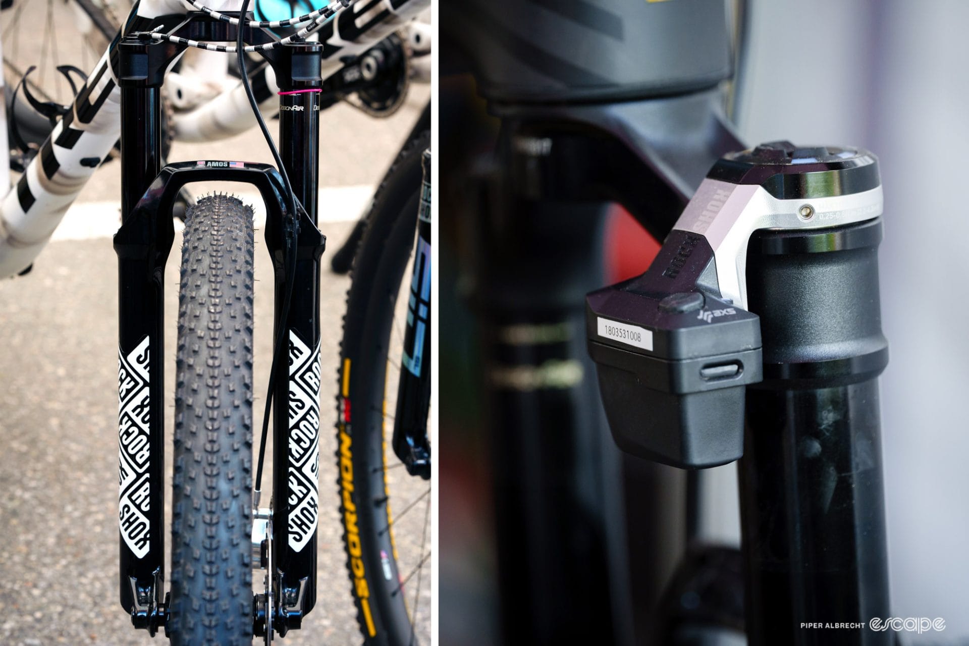 New lighter-weight RockShox SID spotted with Flight Attendant terrain-sensing module