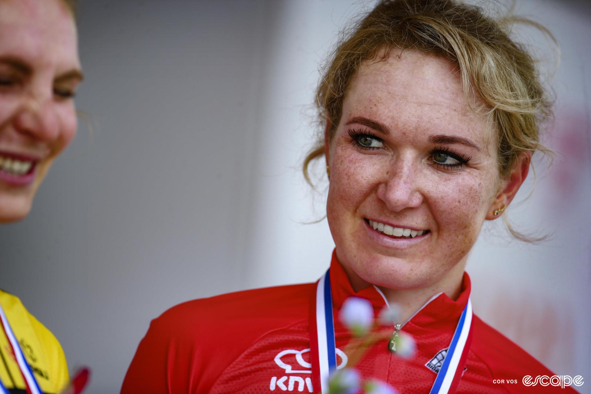 Amy Pieters is still facing a long road to recovery