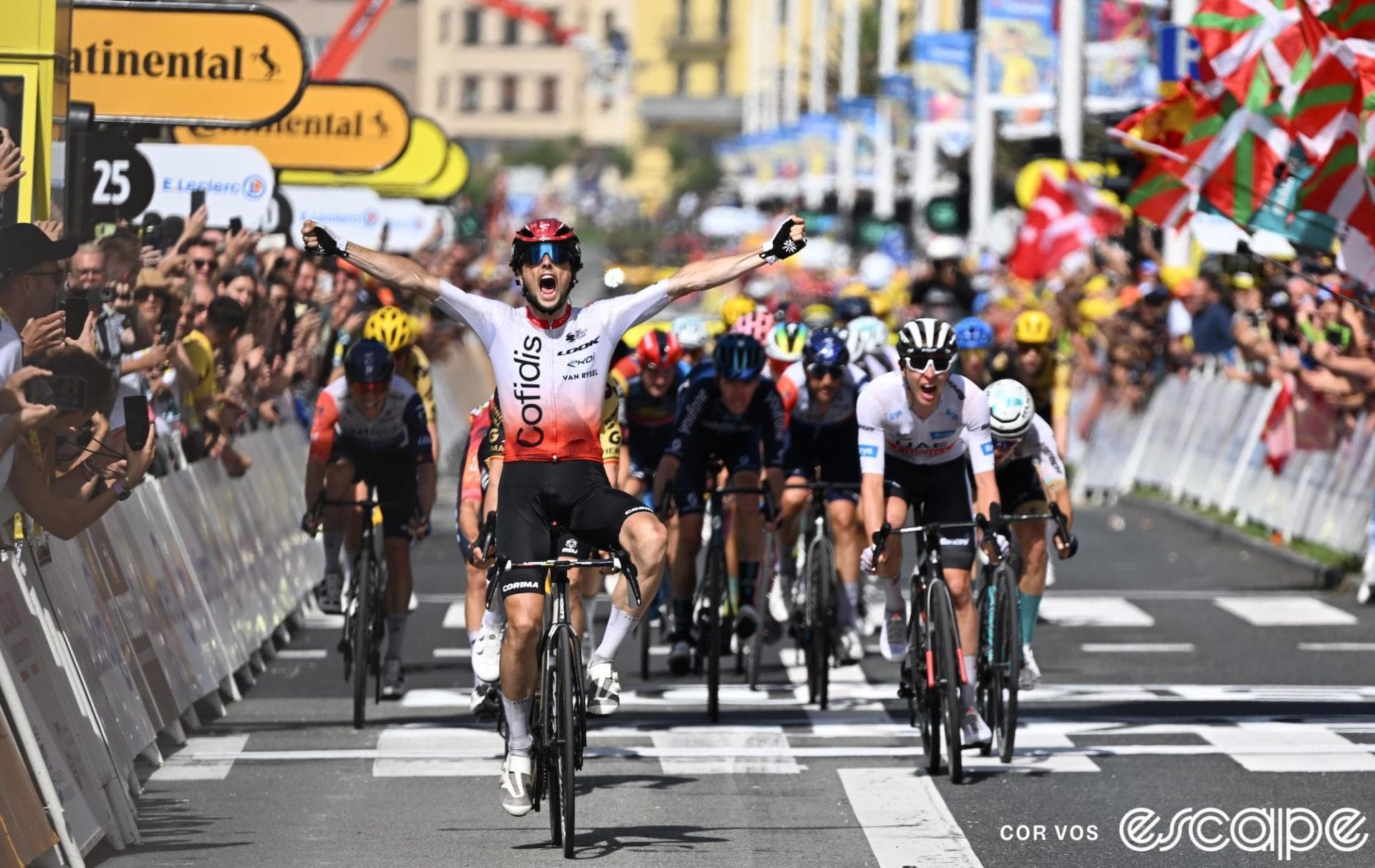 Tour de France stage 2 report: Lafay breaks Cofidis' dry streak