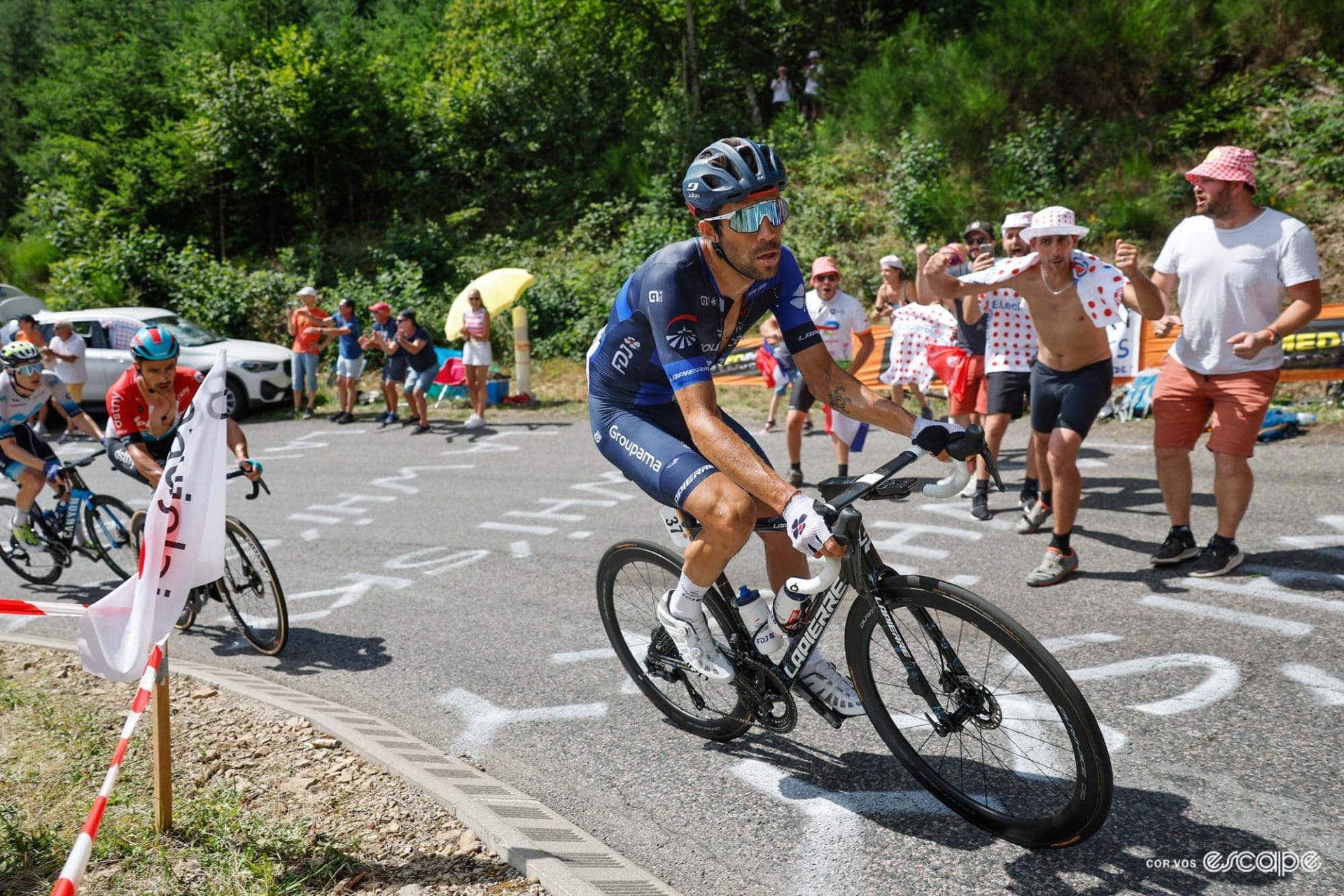 Today, Thibaut Pinot was extremely on-brand