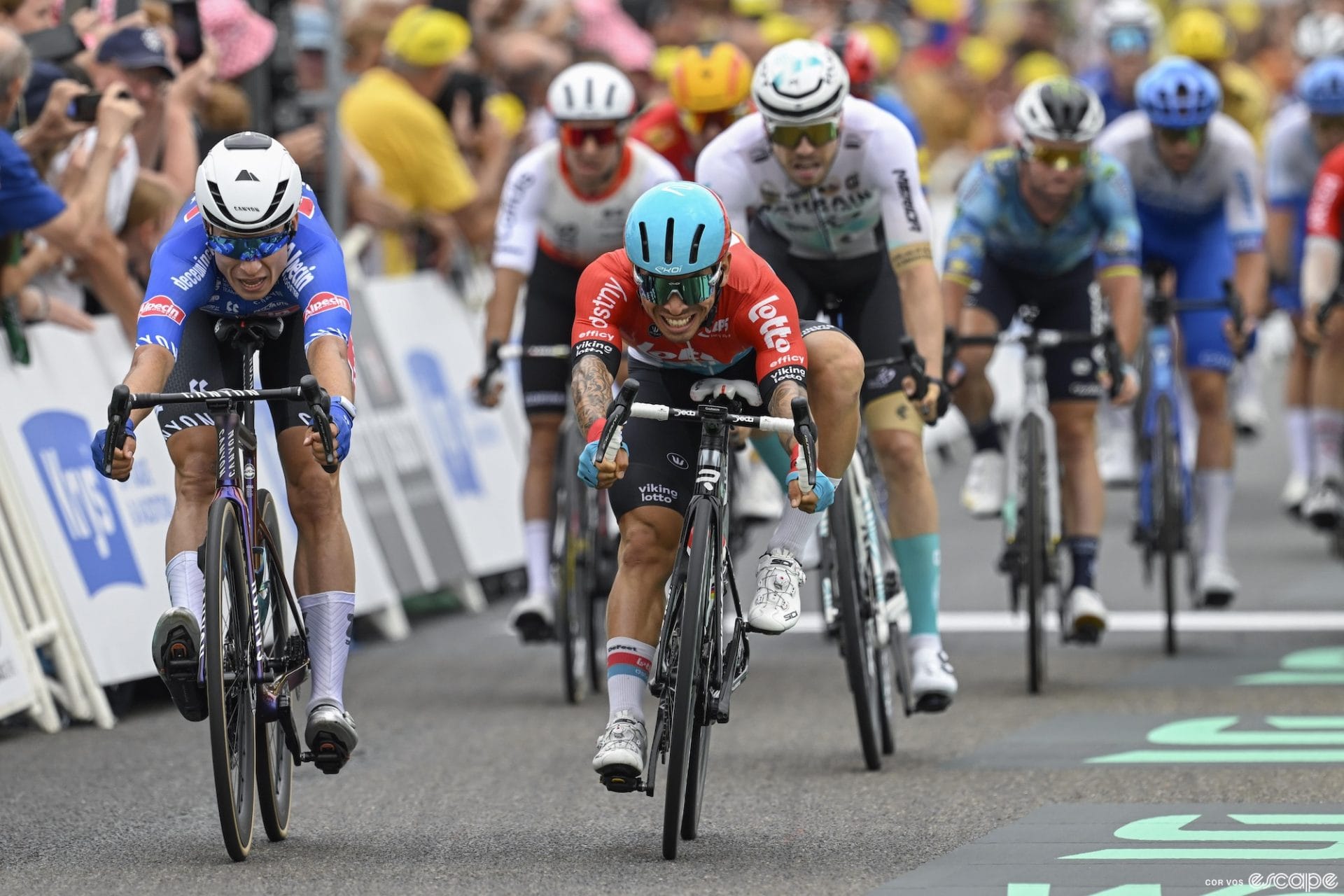 Tour de France stage 4 report: Philipsen bests Ewan to make it two straight victories
